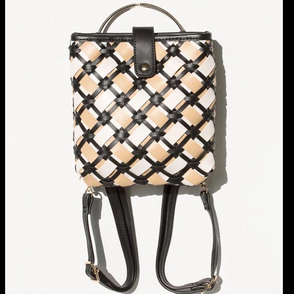 Sabo Skirt Lattice Mini Backpack